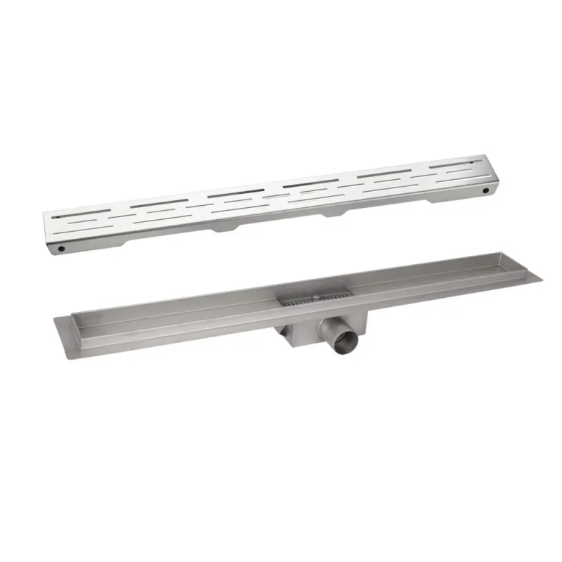 Комплект Qtap Taurus FD700 (NKS) Линейный трап из нержавеющей стали с сухим затвором 700 мм (SD00055025)
