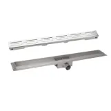 Комплект Qtap Taurus FD700 (NKS) Линейный трап из нержавеющей стали с сухим затвором 700 мм (SD00055025)