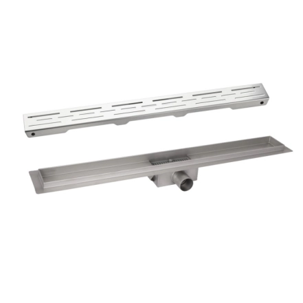 Комплект Qtap Taurus FD700 (NKS) Линейный трап из нержавеющей стали с сухим затвором 700 мм (SD00055025)