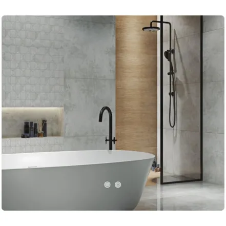 Зеркало Qtap Taurus (TA2) 800×600 мм с LED-подсветкой QTTAU8006004895 (SD00055077)