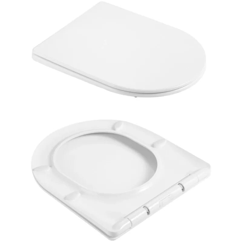 Унітаз підвісний Qtap Taurus Ultra Quiet Кераміка білий з сидінням Slim (SD00055240) Фото - 2
