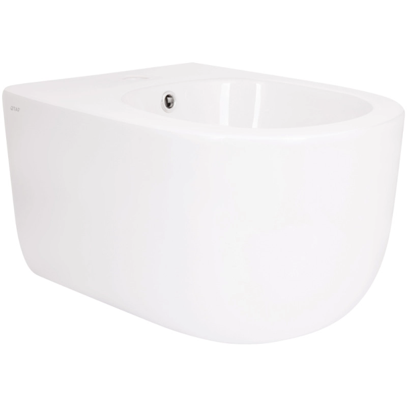 Биде подвесное Qtap Taurus 485×360×295 мм, White QTTAU28W49117 (SD00055241)