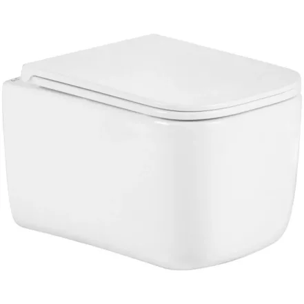 Унитаз подвесной Qtap Gemini Керамика White с сиденьем Slim Soft-close (SD00055243)