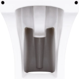 Біде підлогове Qtap Presto Quadro 540×340×400 мм, White QTPRE29W49124 (SD00055248) Фото - 3