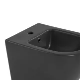 Комплект Qtap Robin Anthracite 3 в 1: підвісний унітаз Ultra Quiet + біде підвісне + раковина накладна QTROBAN49157 (SD00055281) Фото - 6