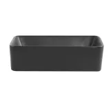 Комплект Qtap Tern Anthracite 3 в 1: подвесной унитаз Ultra Quiet + биде подвесное + раковина накладная QTROBAN49157 (SD00055285) Фото - 9