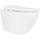 Унітаз підвісний Qtap Robin ML Ultra Quiet керамічний безобідковий білий (SD00055745)