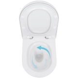 Унітаз підвісний Qtap Scorpio M-L Ultra Quiet керамічний білий (SD00055746) Фото - 3