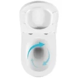 Готовое решение Qtap для ванной комнаты: подвесной унитаз Taurus Ultra Quiet 515×360×350 + комплект инсталляции Nest 4 в 1 (квадратная клавиша Chrome) (SD00055995) Фото - 2