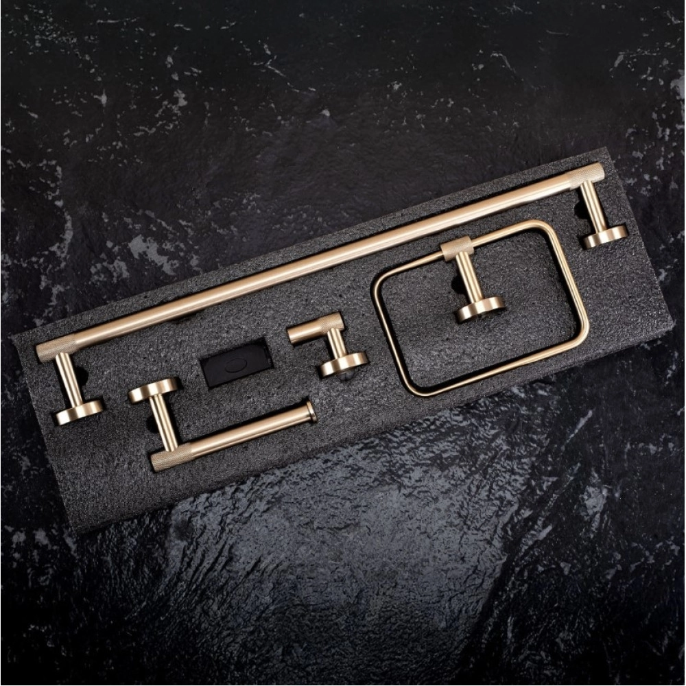 Набір аксесуарів Rea Grid brush gold (REA-05010) Фото - 1