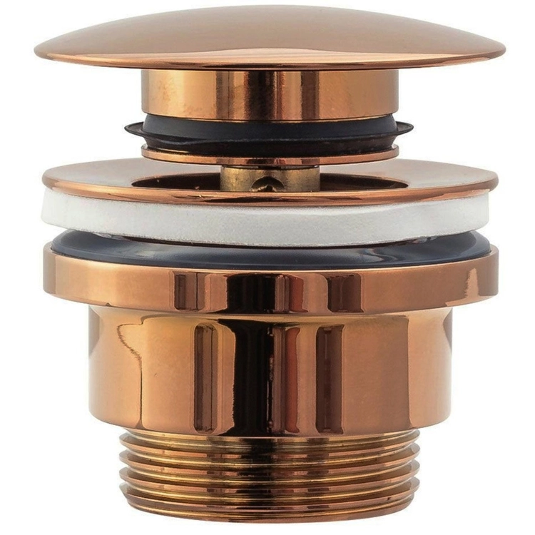 Донний клапан Rea click-clack універсальний, copper (REA-A5698)