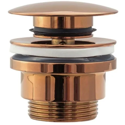 Донний клапан Rea click-clack універсальний, copper (REA-A5698)