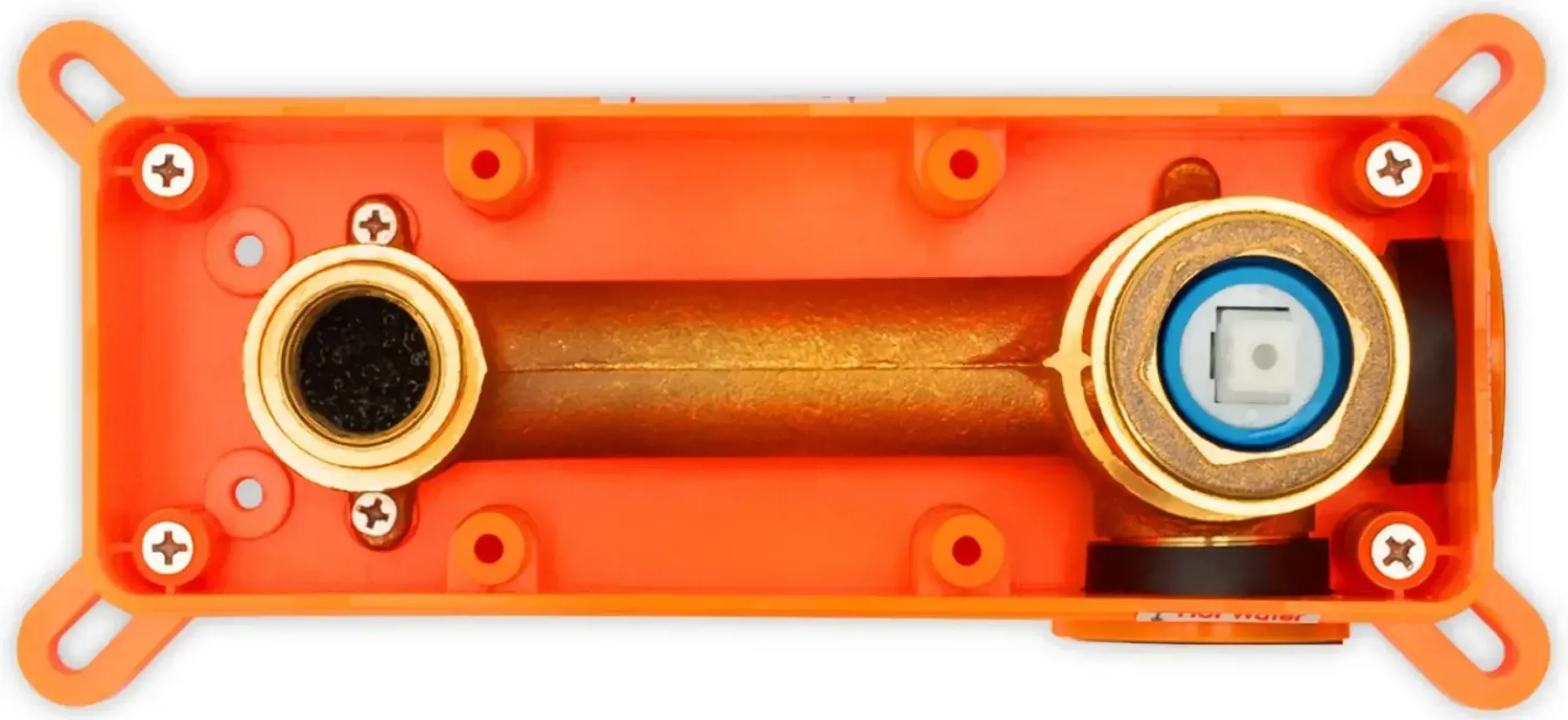Смеситель для умывальника скрытого монтажа Rea Lungo gold long (REA-B0370) Фото - 6