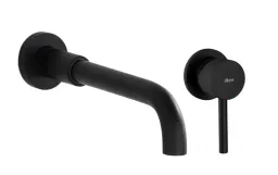 Змішувач для умивальника прихованого монтажу Rea Lungo black long (REA-B0371)