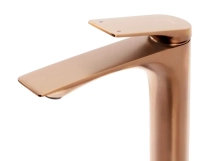 Смеситель для умывальника Rea Avalon высокий, brushed copper (REA-B0493) Фото - 1