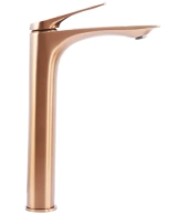 Смеситель для умывальника Rea Avalon высокий, brushed copper (REA-B0493) Фото - 3
