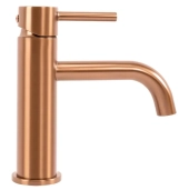 Змішувач для умивальника Rea Lungo copper brush (REA-B1112) Фото - 3