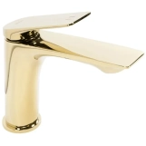 Змішувач для умивальника Rea Avalon низький, gold (REA-B1118)