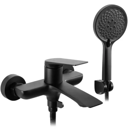 Змішувач для ванни Rea Avalon black matt (REA-B1128)