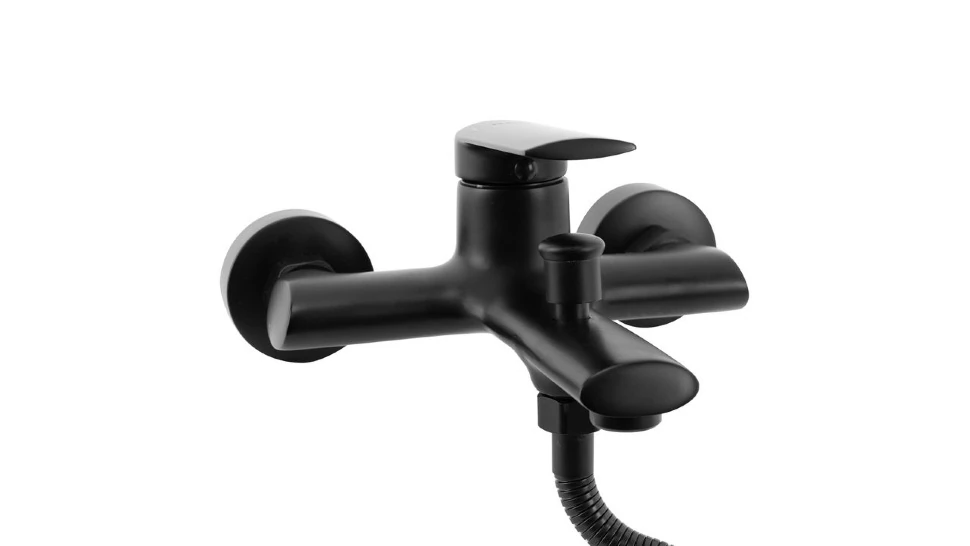 Смеситель для ванны Rea Buzz black (REA-B3421) Фото - 2