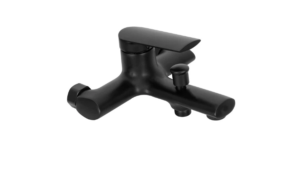 Смеситель для ванны Rea Buzz black (REA-B3421) Фото - 4