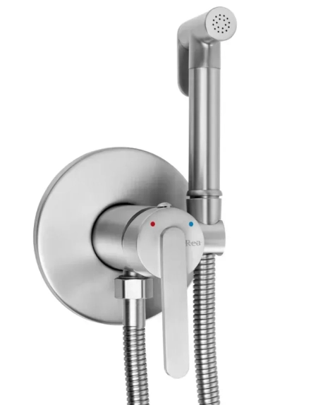 Гігієнічний набір Rea Ontario brushed nickel (REA-B3900)