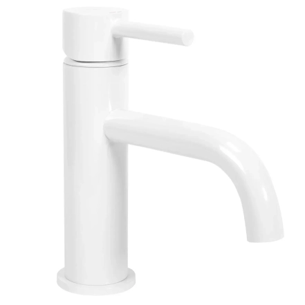 Змішувач для умивальника Rea Lungo white (REA-B4401)