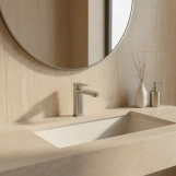 Змішувач для умивальника Rea Arlo brushed nickel (REA-B4589) Фото - 2