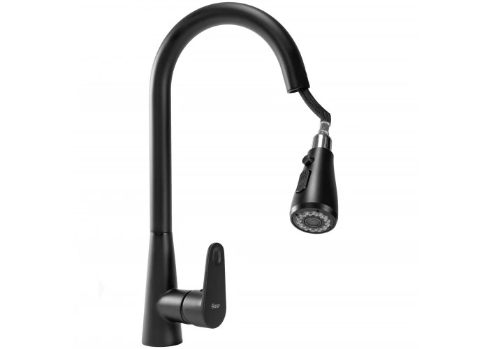 Смеситель для кухни Rea Mild black (REA-B4800) Фото - 5