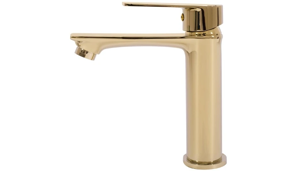Змішувач для умивальника Rea Mayson gold (REA-B5101) Фото - 2