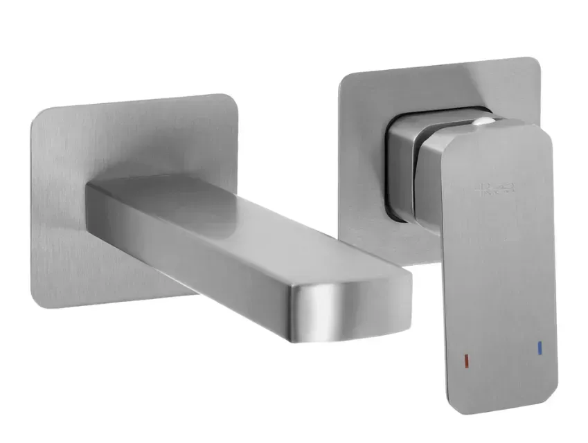 Смеситель для умывальника Rea Arlo скрытого монтажа, цвет «brush nickel» (REA-B5610)