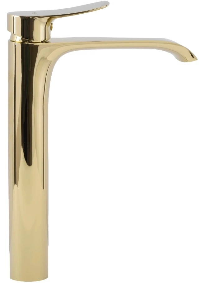 Смеситель для умывальника Rea Dart gold, высокий (REA-B5651) Фото - 1