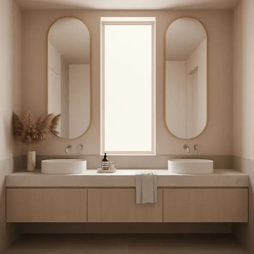 Змішувач для умивальника Rea Clif прихованого монтажу, brushed nickel + box (REA-B5840) Фото - 2