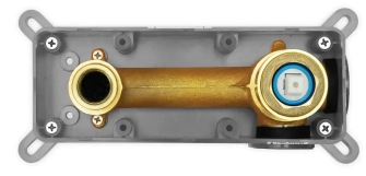 Смеситель для умывальника скрытого монтажа Rea Lungo tytan long + box (REA-B6390) Фото - 4