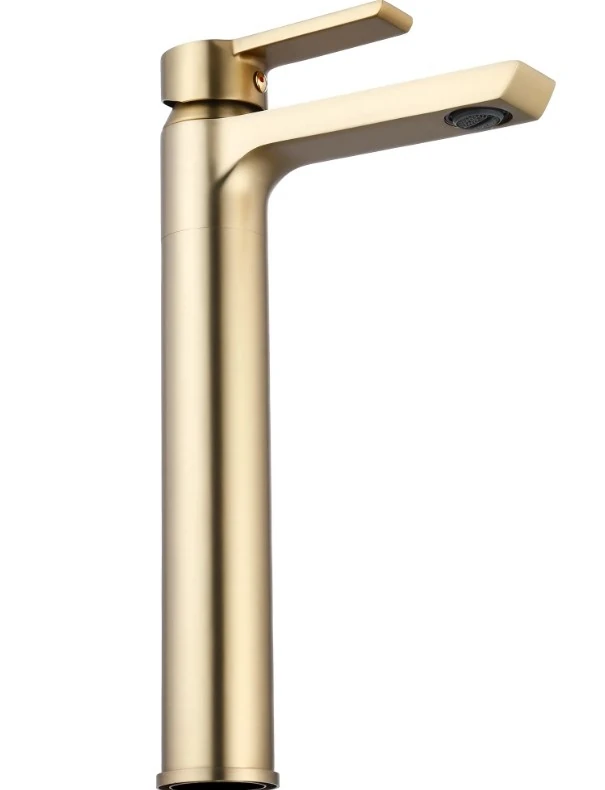 Смеситель для умывальника Rea Argus gold brushed (REA-B6412) Фото - 3