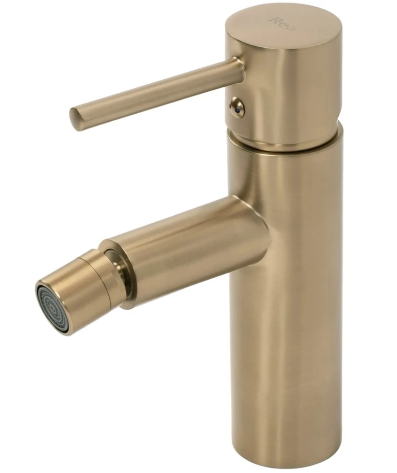 Змішувач для біде Rea Tess gold brush (REA-B7010) Фото - 2