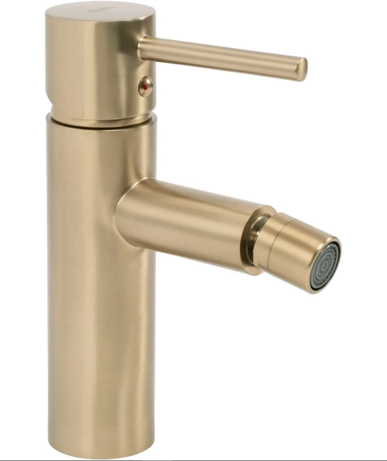 Змішувач для біде Rea Tess gold brush (REA-B7010) Фото - 3
