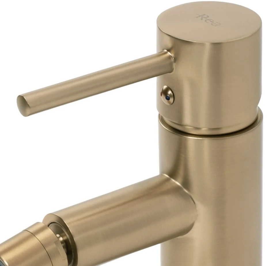 Змішувач для біде Rea Tess gold brush (REA-B7010) Фото - 4