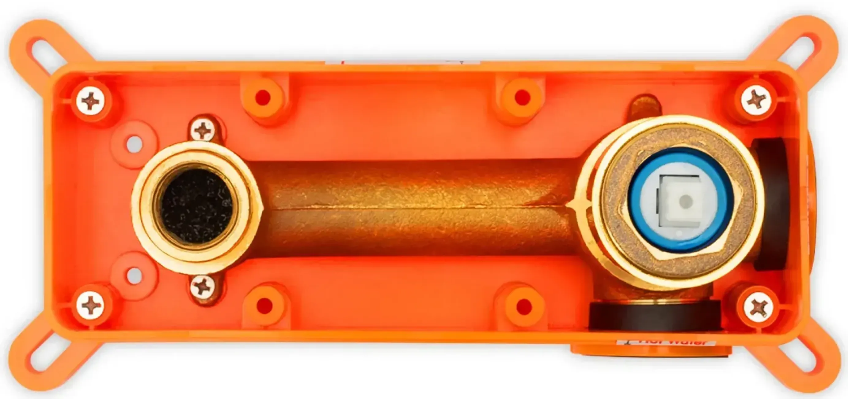 Смеситель для умывальника скрытого монтажа Rea Lungo gold brush (REA-B8652) Фото - 6