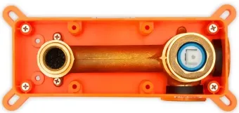 Смеситель для умывальника скрытого монтажа Rea Lungo gold brush (REA-B8652) Фото - 6