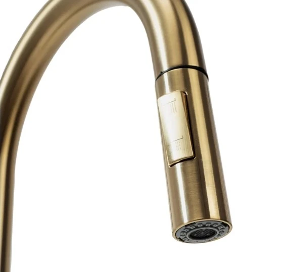 Змішувач для кухні Rea Fresh brushed gold (REA-B9148) Фото - 5