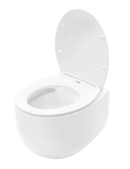 Унітаз Rea Lars rimless підвісний, сидіння дюропласт (REA-C9500) Фото - 1