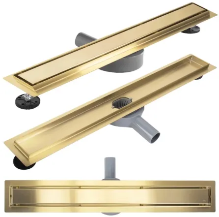 Трап Rea Neox Pro brushed gold 90 (REA-G2704)