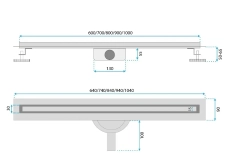 Трап Rea Neox Slim Pro black 80 (REA-G2710) Фото - 4
