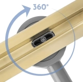 Трап Rea Neox Slim Pro gold 60 (REA-G2717) Фото - 2
