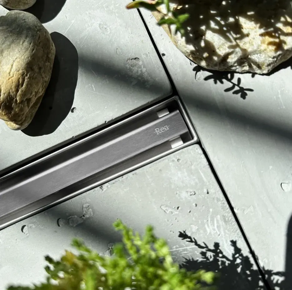 Трап Rea Neox Slim Pro brushed nickel 90 (REA-G4811) Фото - 1