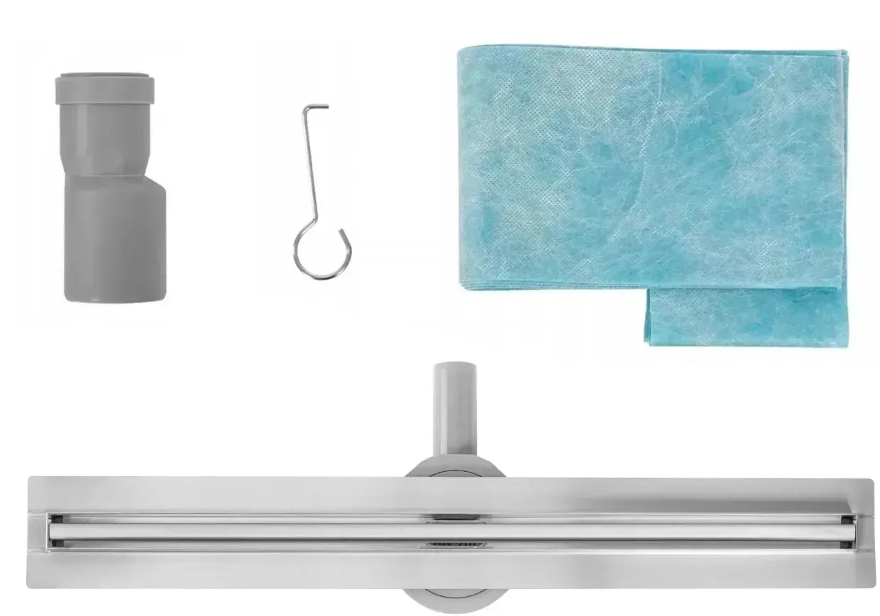 Трап Rea Neox Slim Pro brushed nickel 90 (REA-G4811) Фото - 6