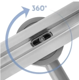 Трап Rea Neox Slim Pro brushed nickel 90 (REA-G4811) Фото - 2