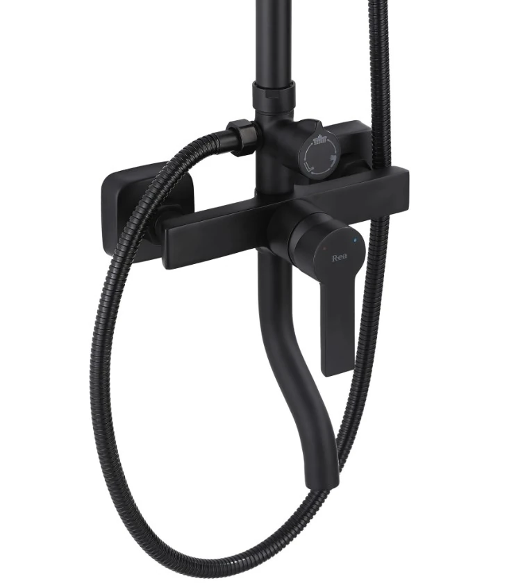 Душова система Rea Argus black (REA-P2389) Фото - 1