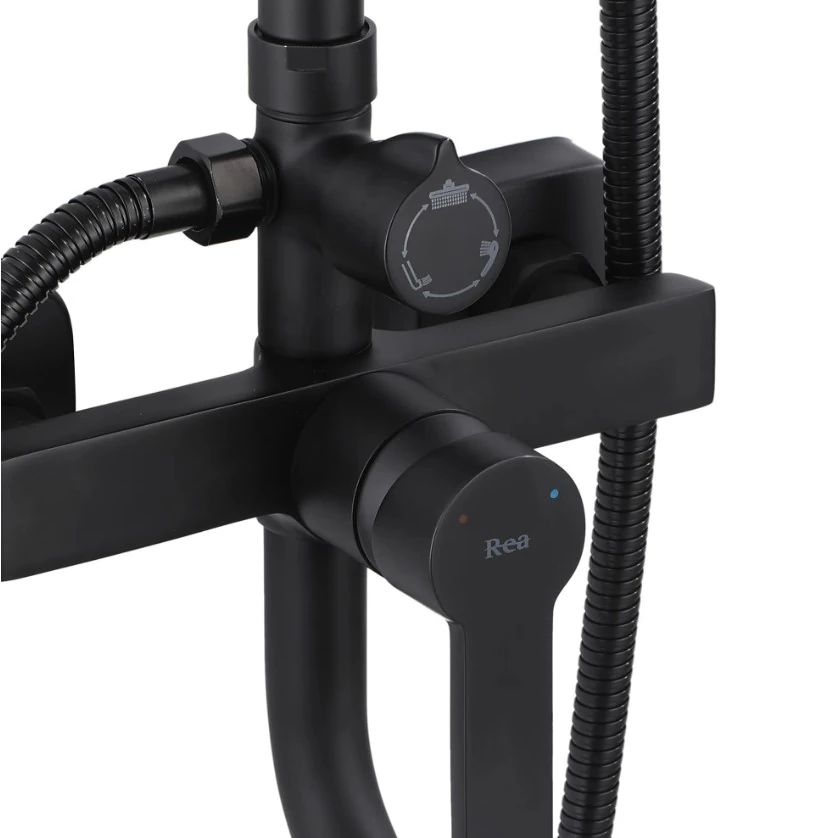 Душова система Rea Argus black (REA-P2389) Фото - 4